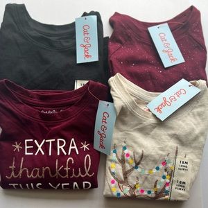 18 Month Long Sleeve Cat & Jack Shirt Bundle